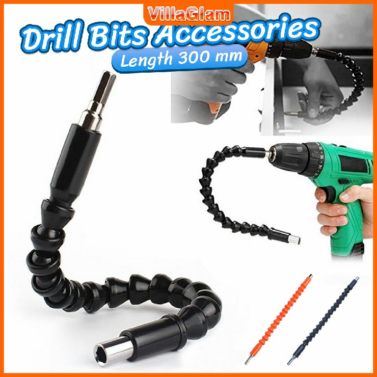 Snake Drill Bit Screw Driver Extender 3 m Universal Flexible Hose Shaft ...