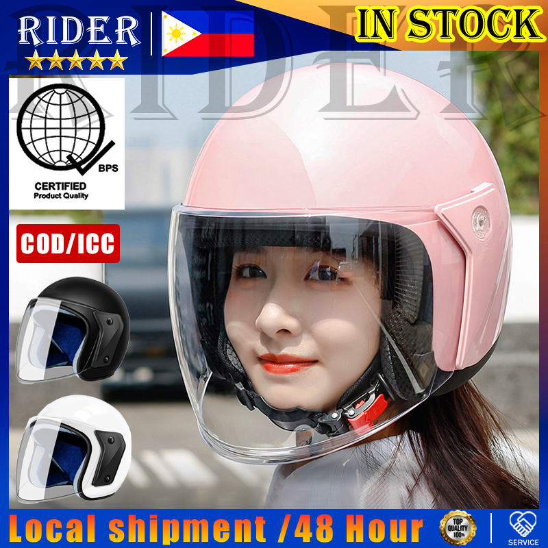 Helmet Half Face Motorcycle Helmet Open Face Helmet Male and Women Half