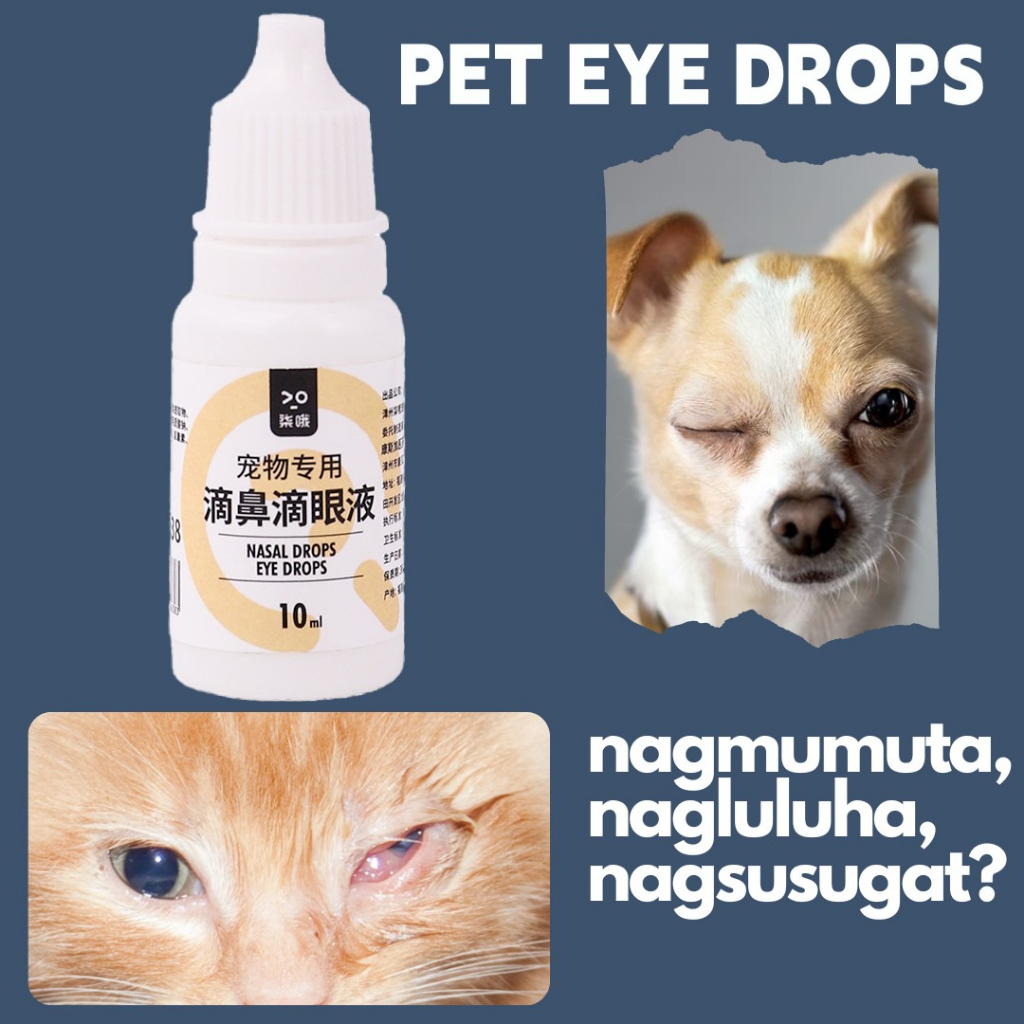 Pet Eye Nasal Drops Cleaner Eye Treatment Shopee Philippines