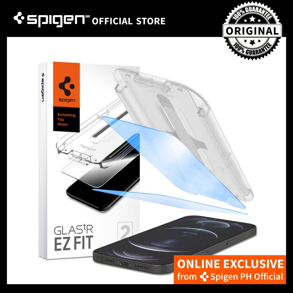 Spigen iPhone 14 Plus / 13 Pro Max Tempered Glass EZ Fit Transparency