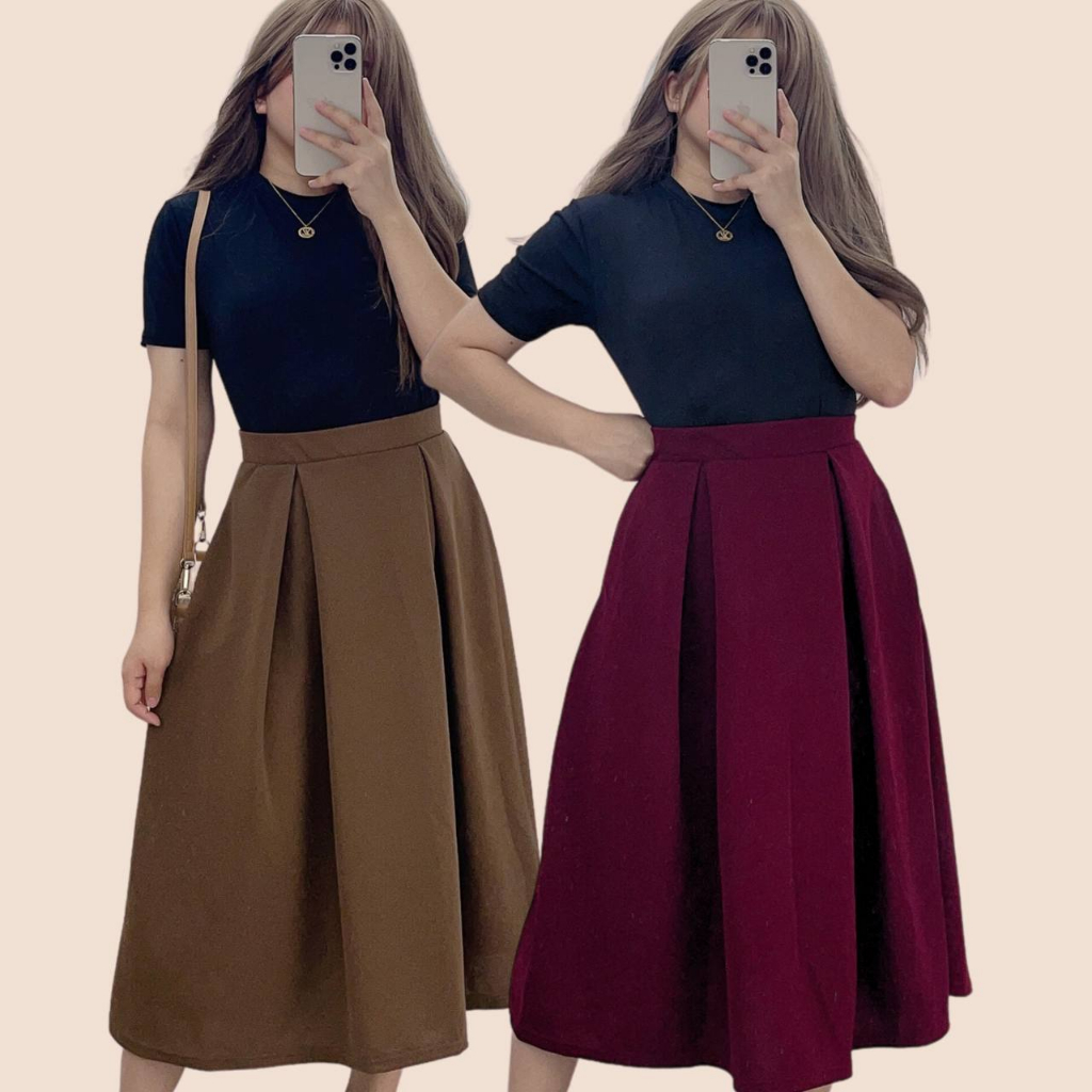 KOREAN SUNDAY SKIRT / MODEST CHRISTIAN SKIRT / OFFICE SKIRT / CASUAL ...