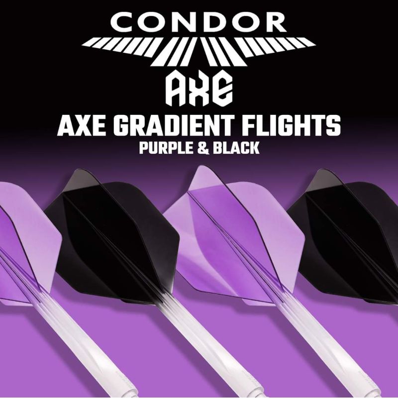 CONDOR AXE GRADIENT EXCLUSIVE DART FLIGHTS [SMALL SHORT] Shopee