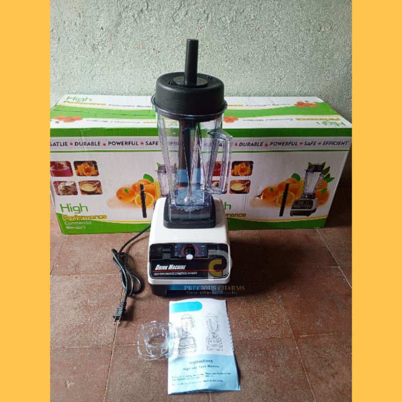 COMMERCIAL BLENDER DRINK MACHINE HEAVY DUTY MOTOR POWER Shopee