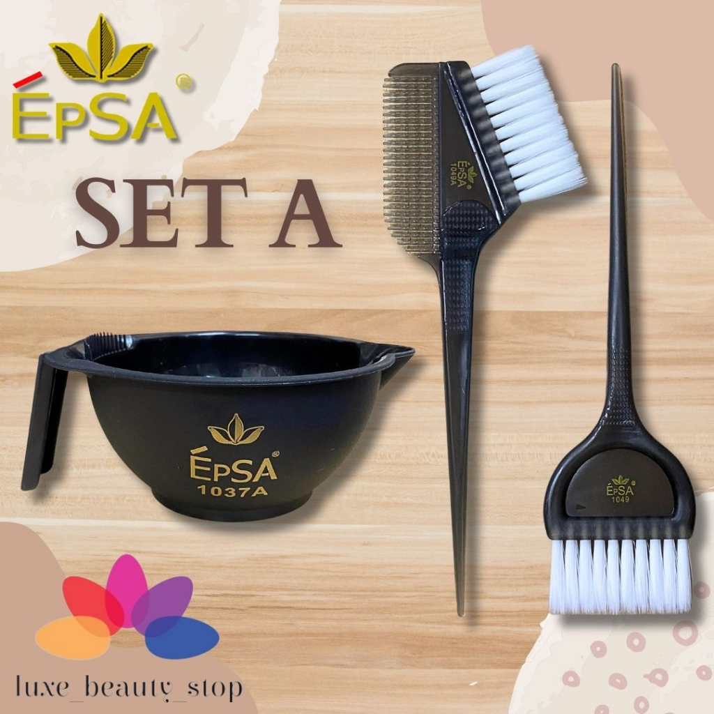 EPSA Professional hair color applicator sets | Shopee Philippines