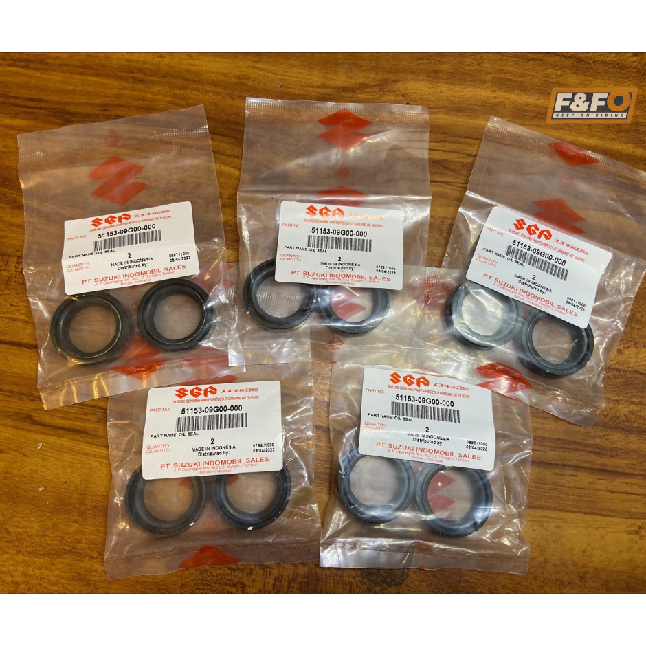 GENUINE SUZUKI OIL SEAL FRONT FORK XRM/SMASH Shopee Philippines