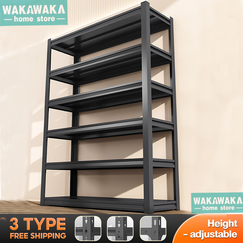 Steel Rack 6 Layer Heavy Duty Metal Rack Stainless Rack Organizer