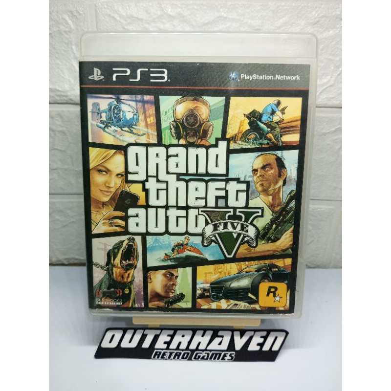 PS3 GTA V Grand Theft Auto V R3 (Standard Edition) | Shopee Philippines