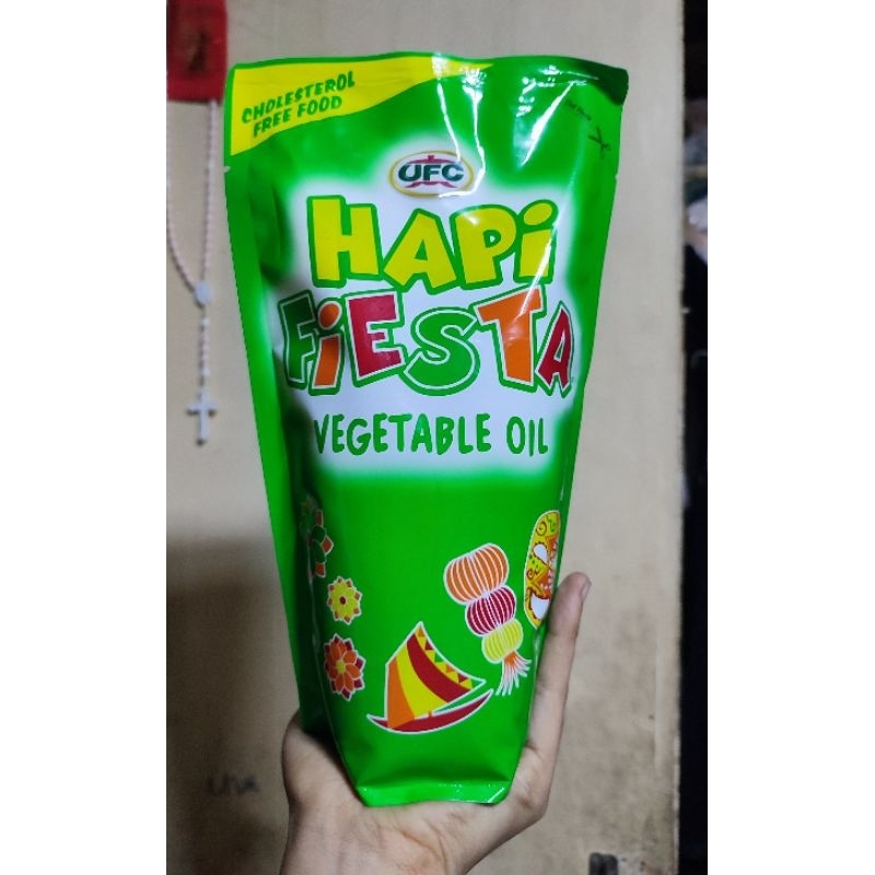 Hapi Fiesta Vegetable oil 1 liter Shopee Philippines