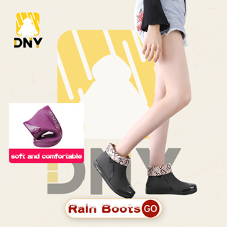 Women's Rain Boots New Non-Slip Waterproof Rainy Season Fashion