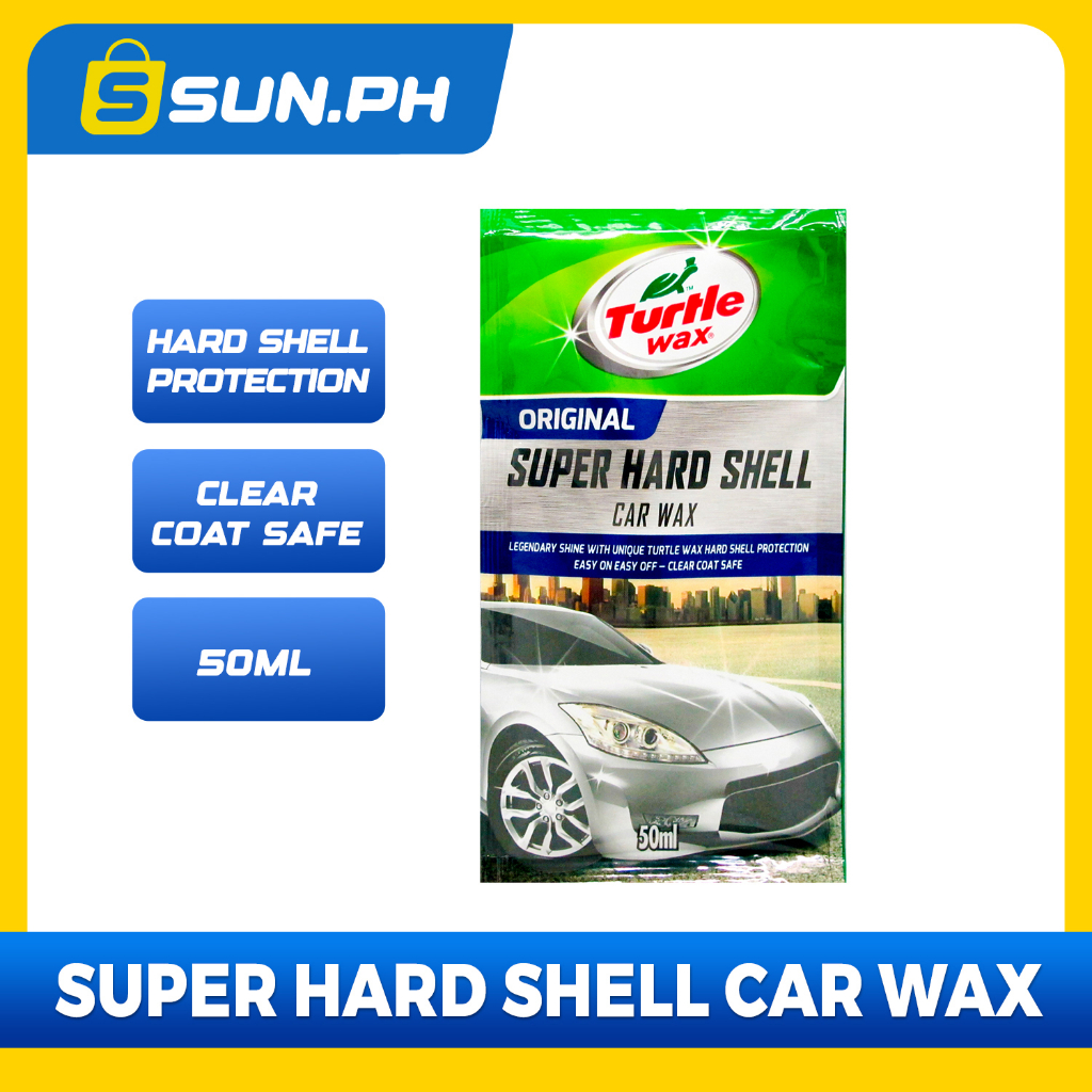 Turtle Wax Super Hard Shell Car Wax 50ml | Shopee Philippines