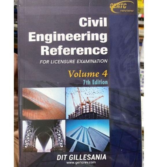 CIVIL ENGINEERING REFERENCE VOLUME 4 7th Edition | Shopee Philippines