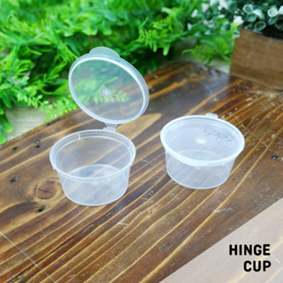 Disposable Plastic Sauce Container PP Plastic Clear Sauce Cup 75mm