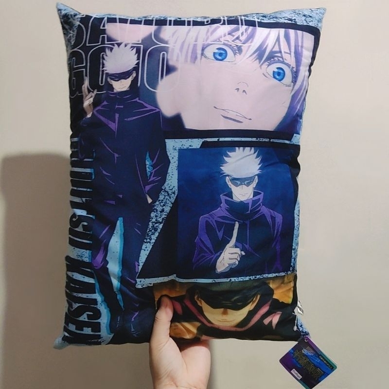 JJK Jujutsu Kaisen Gojo Satoru FURYU pillow 12.5 x 16 inches | Shopee ...