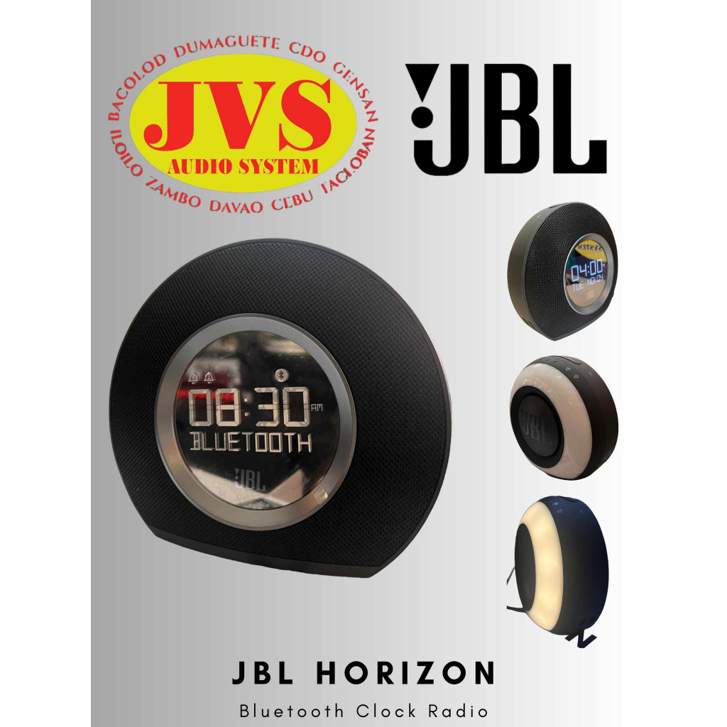 JBL Horizon Bluetooth clock radio speaker with FM Shopee Philippines