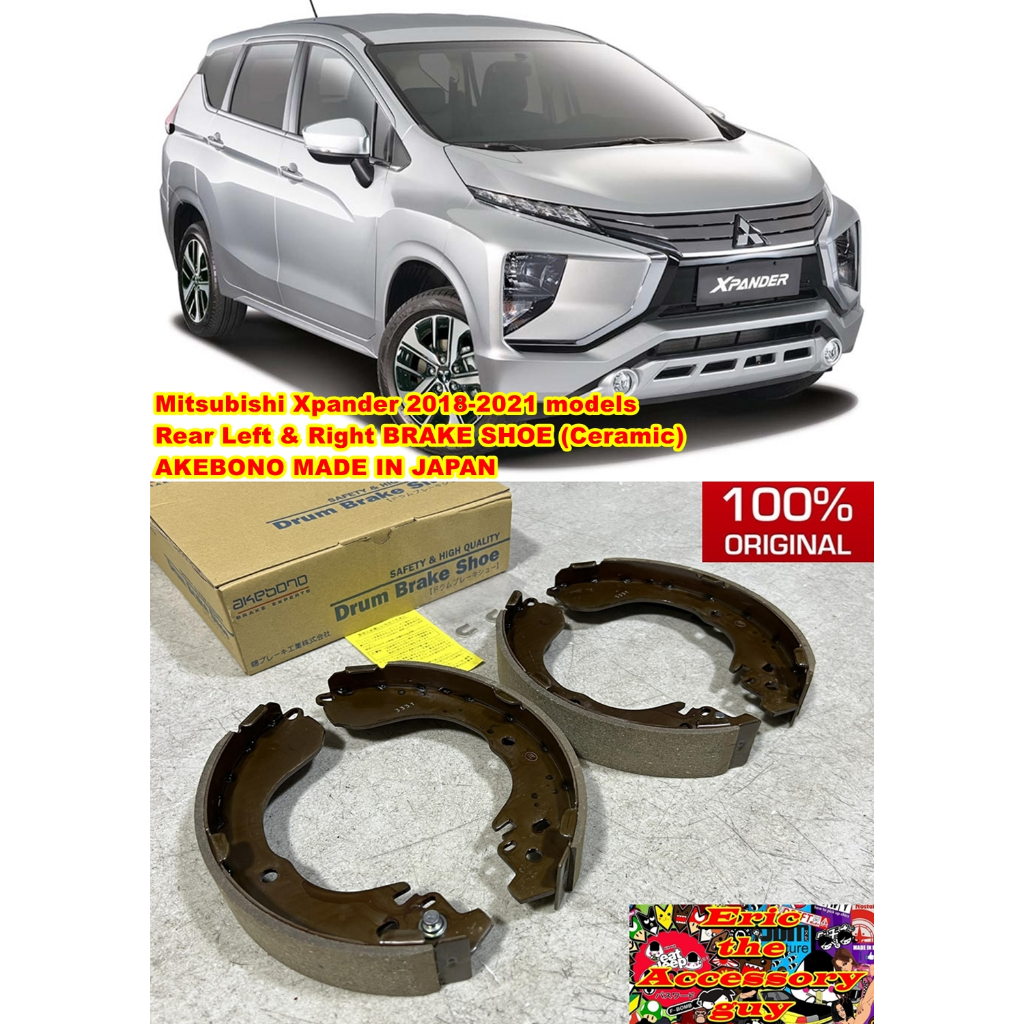 Rear Brake Shoe for Mitsubishi Xpander 20182021 (Original Akebono
