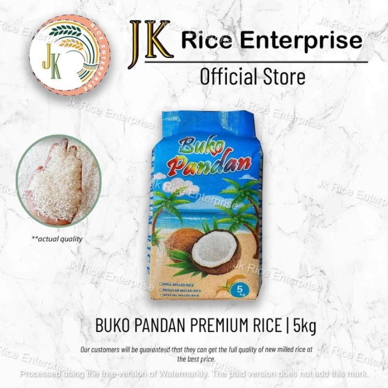 BUKO PANDAN PREMIUM RICE 5KG | Shopee Philippines