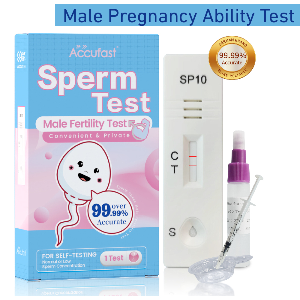 ACCUFAST Sperm Test Kit For Male Pregnancy Ability test Accuracy 99% ...