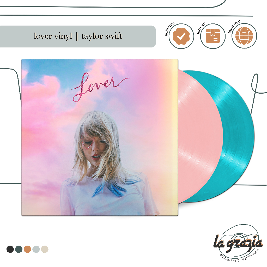 Lover (Colored Vinyl) [PREORDER] by Taylor Swift | Shopee Philippines