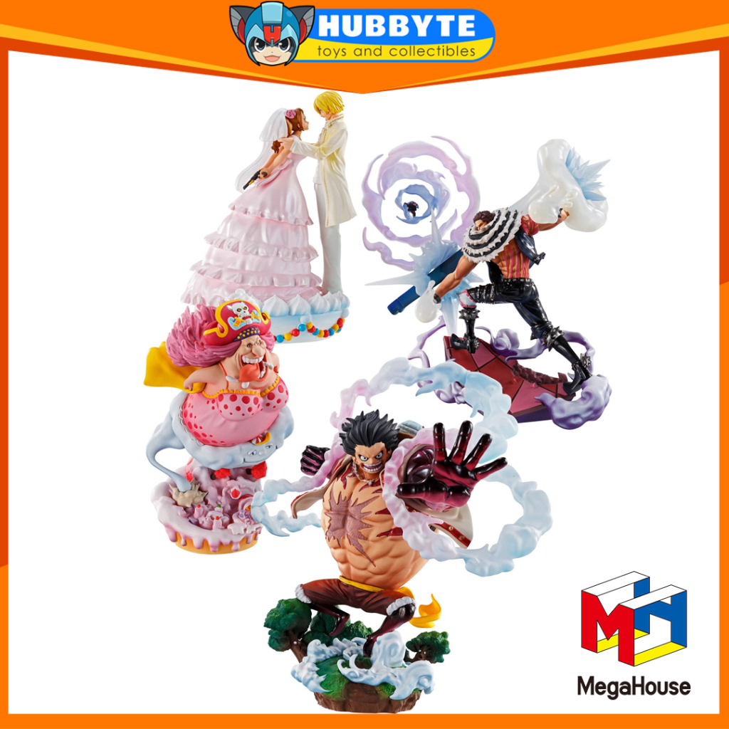 MegaHouse One Piece LOGBOX RE BIRTH WHOLE CAKE ISLAND Ver. Shopee