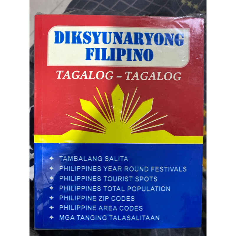 Diksyunaryong Filipino Tagalog Filipino Shopee Philippines