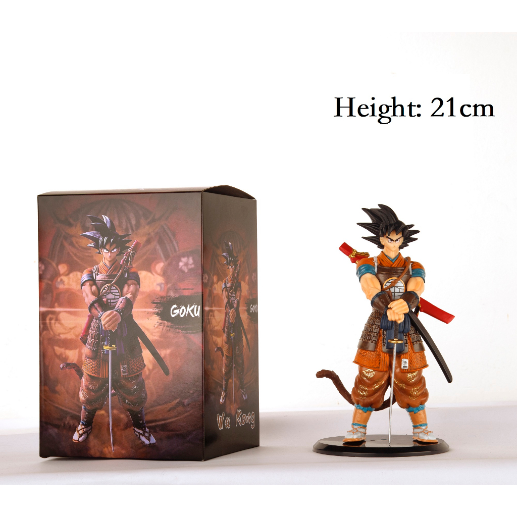 Dragon Ball Z DBZ Goku Broly Samurai Suit Collectible Figure | Shopee ...