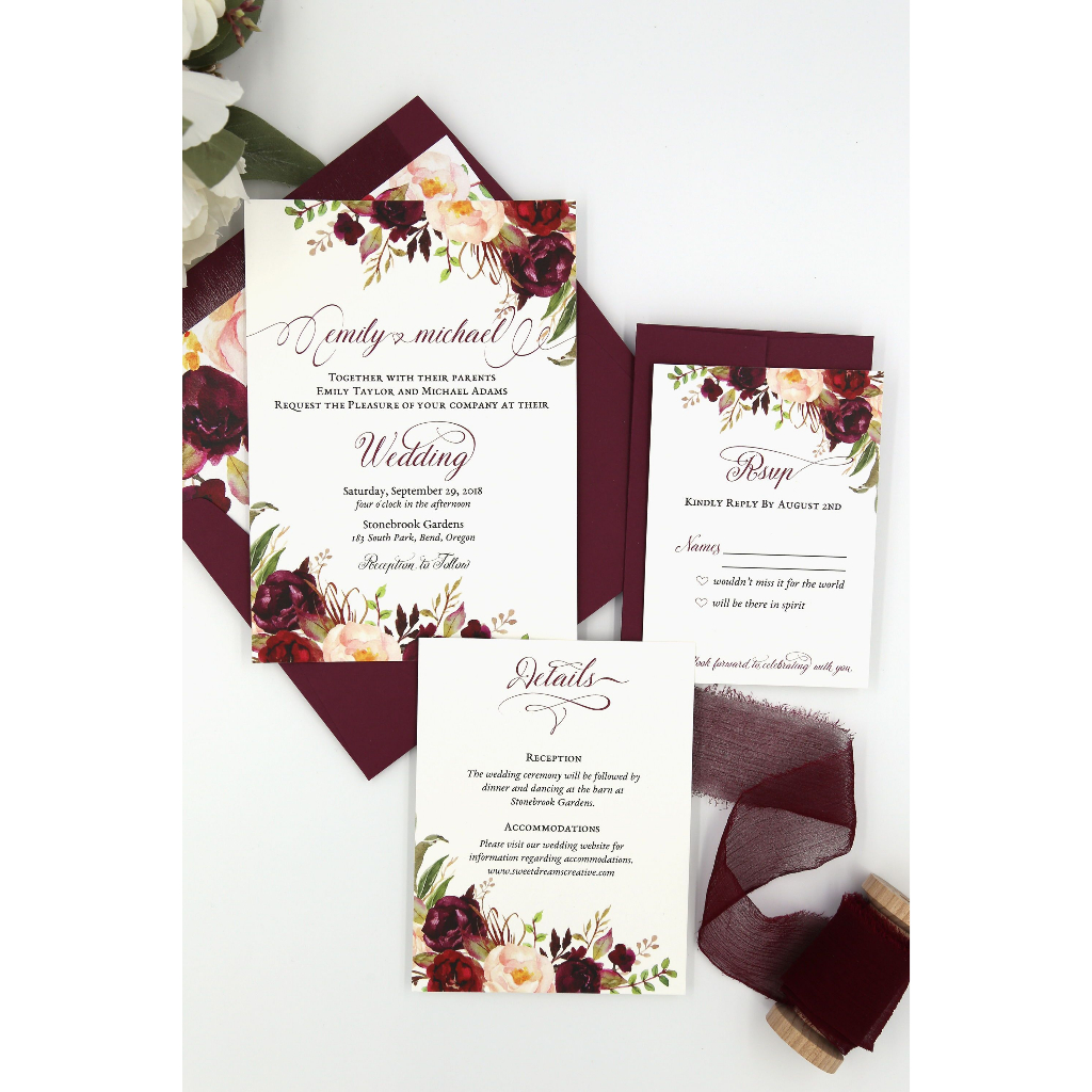 Personalized | Customized Invitation Cards and Post Cards | Shopee ...