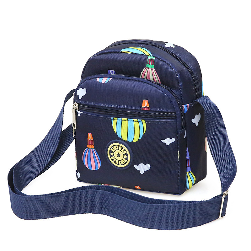 MMWPP Korean new fashion nylon floral printed sling bag | Shopee ...