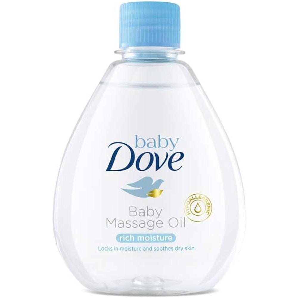 Dove Baby Massage Oil Rich Moisture 200Ml Shopee Philippines