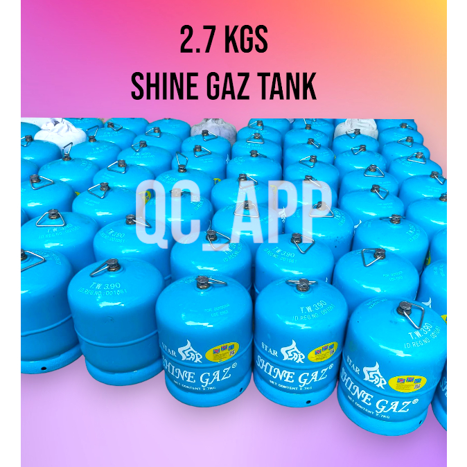 FREE GAZ SUPER KALAN 2.7 KGS Shine Gaz tank | Shopee Philippines