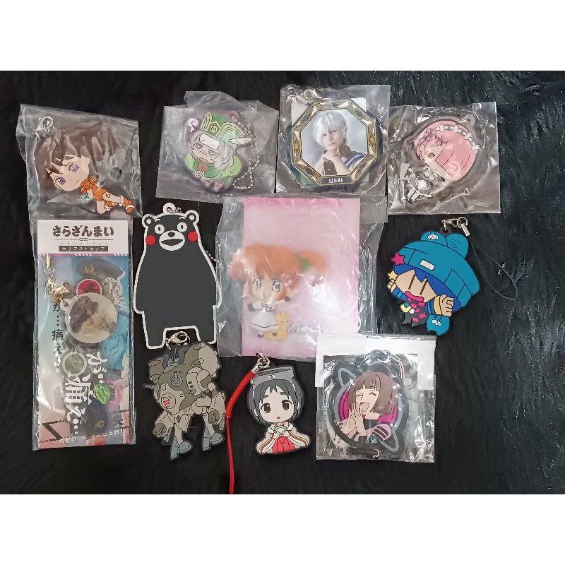 Assorted Anime Keychains and can badge | Shopee Philippines