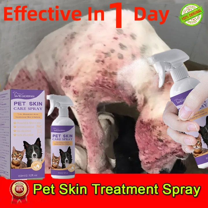 Dog Spray For Skin Disease Anti Fungal For Dogs Anti Itchy Spray Cat