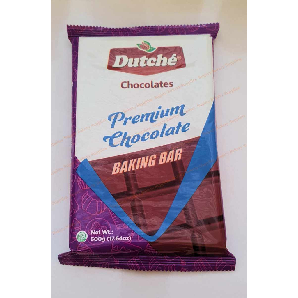 Dutche Chocolate Baking Bar 500g Matcha Dark Bittersweet Premium White