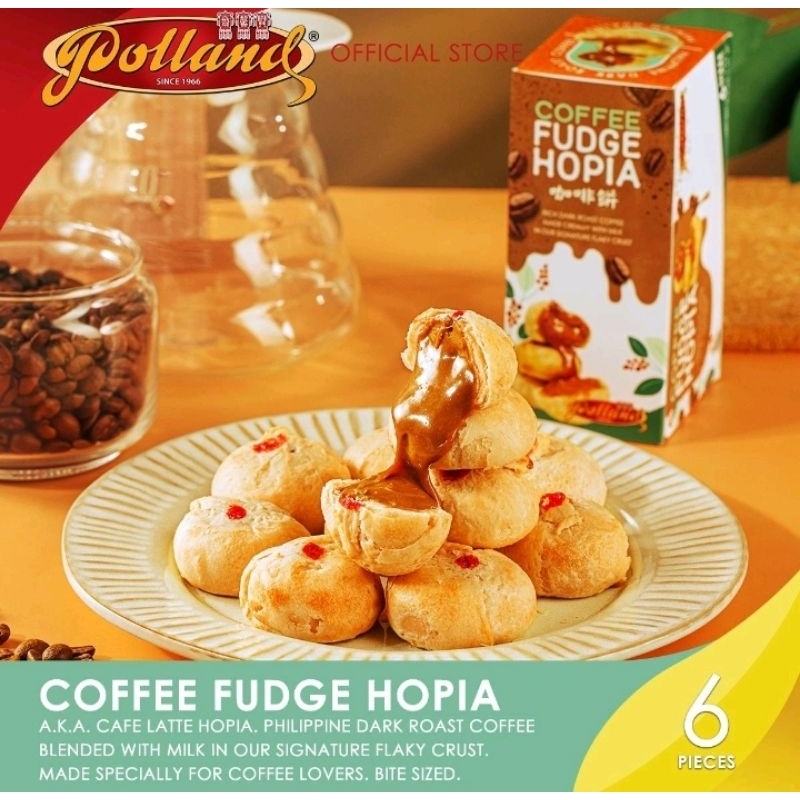 Polland Hopia Coffee Fudge (6 pcs) Shopee Philippines