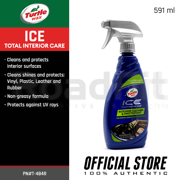Turtle Wax Ice Premium Car Care Total Interior Cleaner and Protectant
