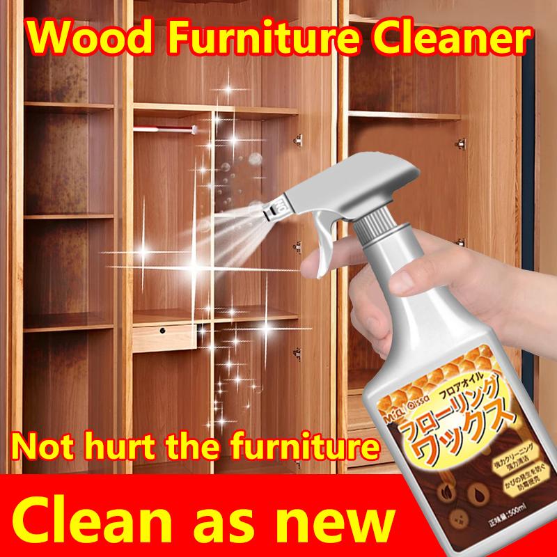 Imported from Japan Wood polisher wax 500ml Mildew remover Wood polish shine Furniture cleaner