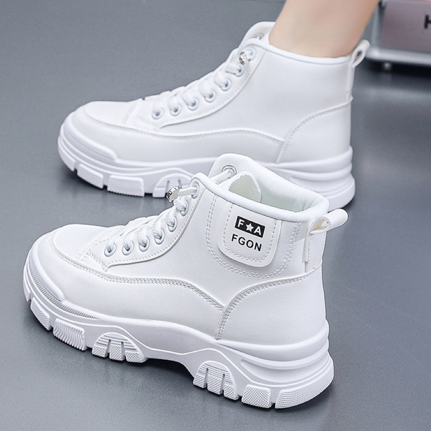 {JS fashion}Korean Women Leather low Cut boots Fashion AnkleBoots}#320 ...