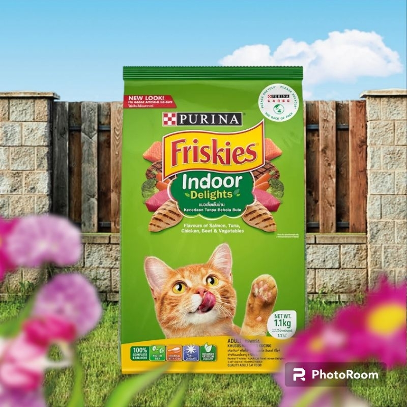 Friskies Indoor Delight Cat Food 1.1 kg. Shopee Philippines