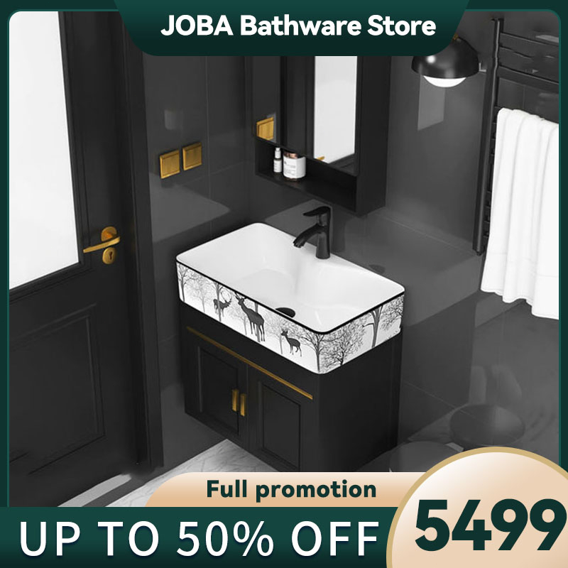 【55*30CM】Bathroom with mirror vanity bathroom