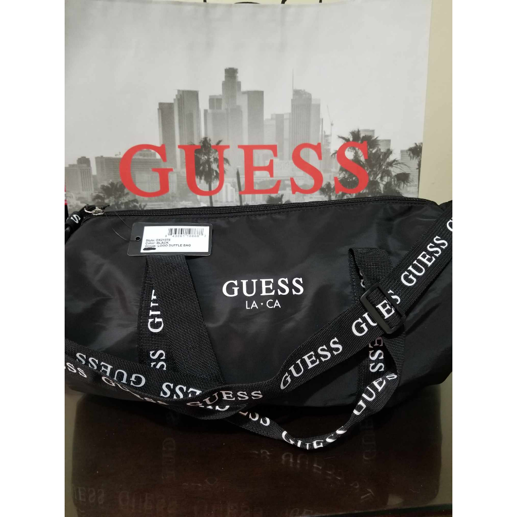 Guess Logo Duffel Bag Shopee Philippines