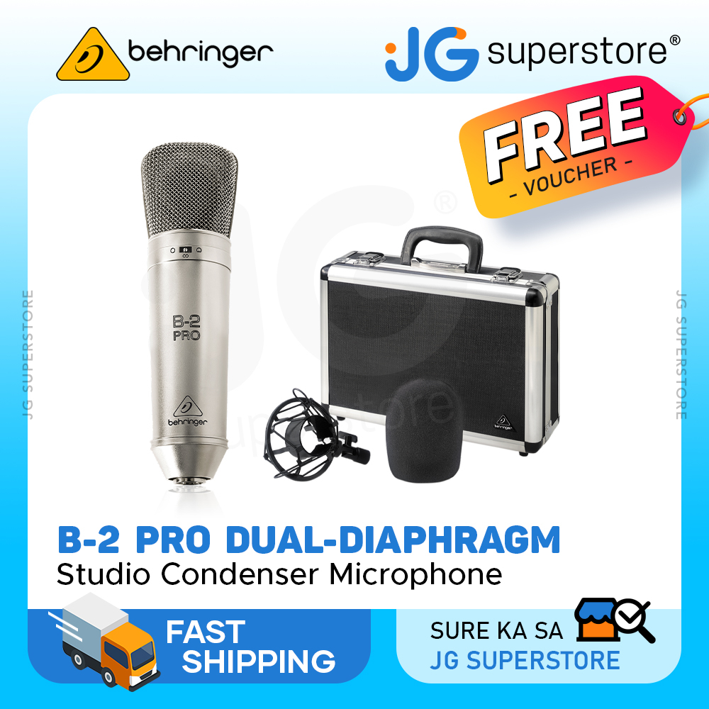 Behringer B2 Pro GoldSputtered Large 1" DualDiaphragm Studio