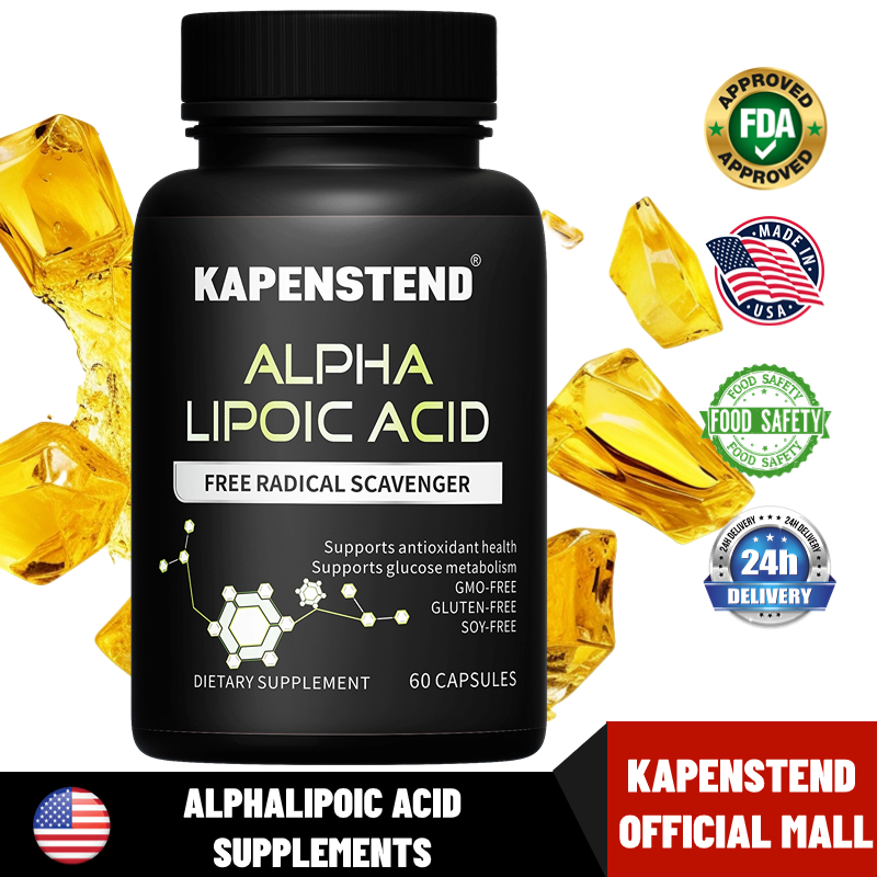 Alpha Lipoic Acid 600mg, Supports Antioxidant Health And Sugar
