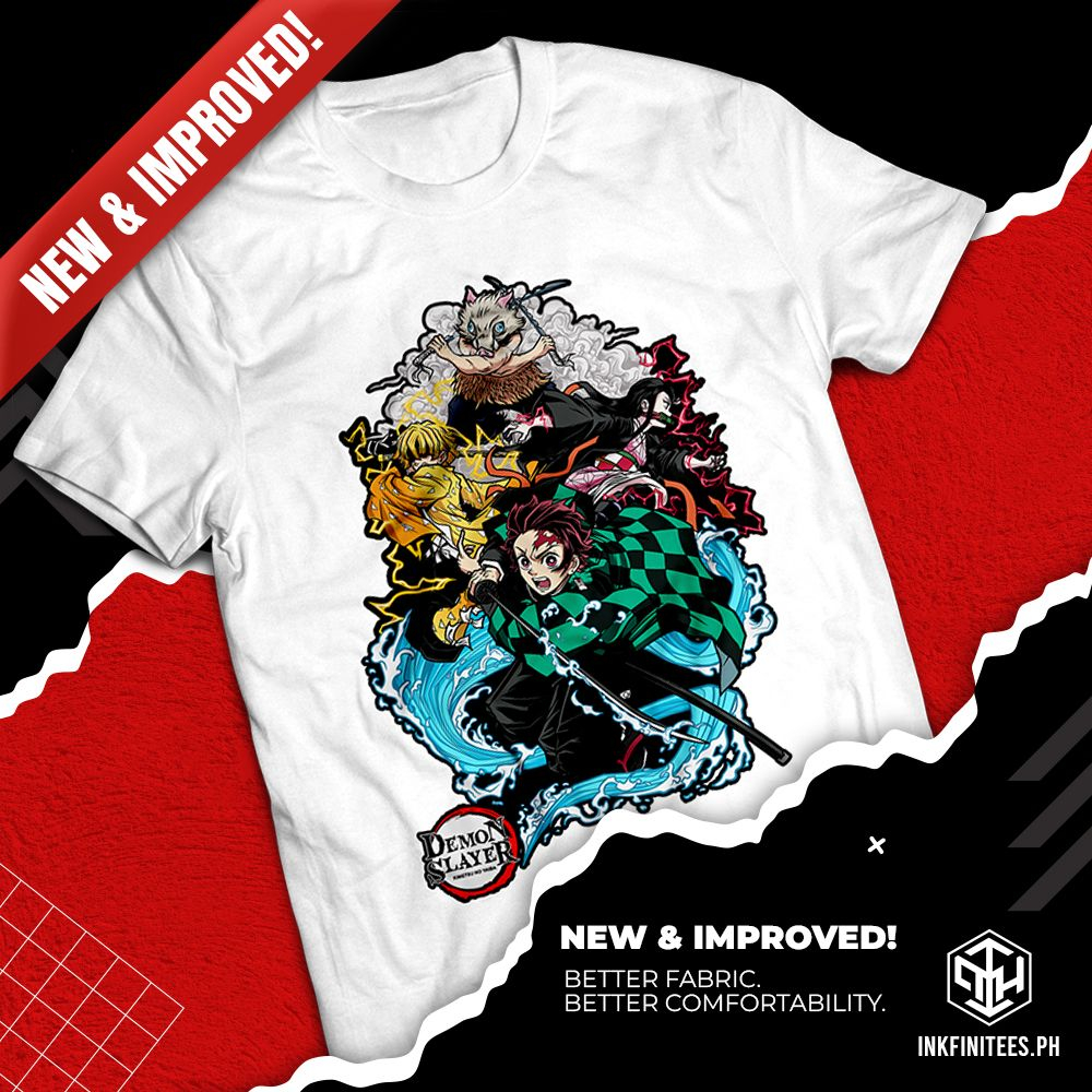 Inkfinitees Demon Slayer The Slayers V3 (Unisex for Men and Women