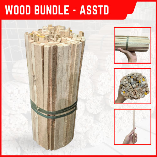 1 BUNDLE WOOD ASSORTED 10 INCHES (WOOD-10IN) | Shopee Philippines