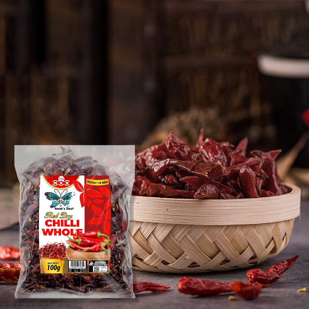 Red Dry Chilli Whole 100g | Shopee Philippines