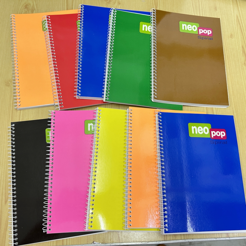 10PCS VECO NEOPOP Notebook 80 leaves | Shopee Philippines 