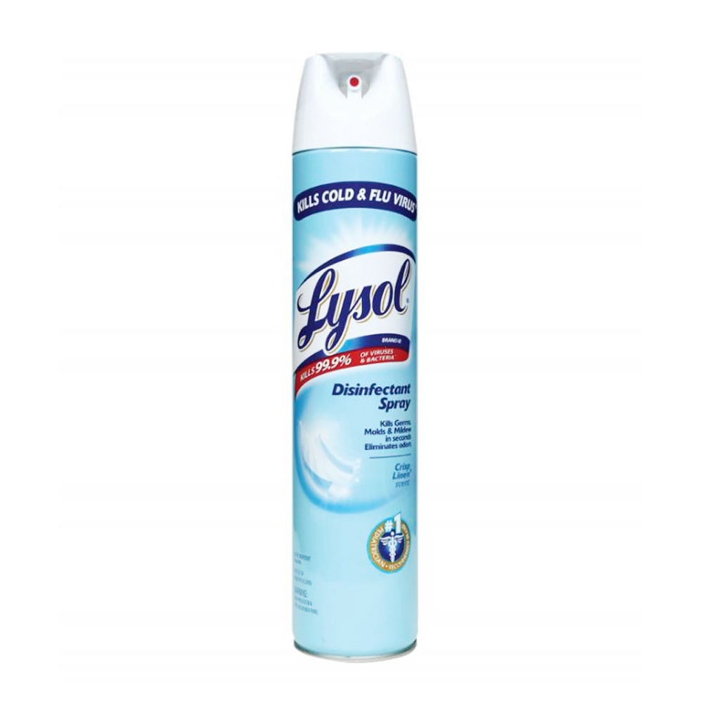 Lysol Disinfectant Spray Crisp Linen Scent 510ml Shopee Philippines