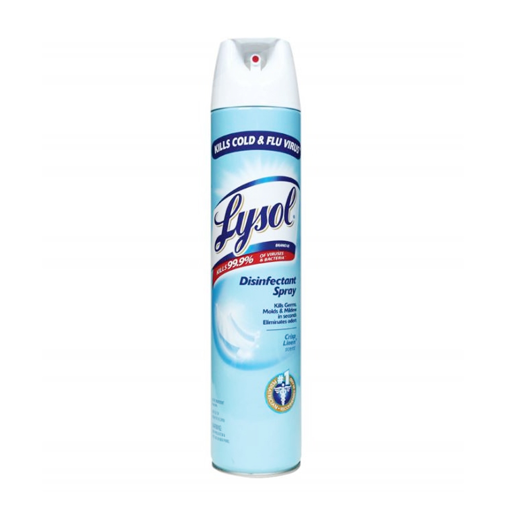 Lysol Disinfectant Spray Crisp Linen Scent 510ml Shopee Philippines 