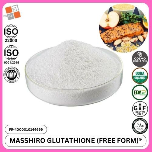 MASSHIRO GLUTATHIONE (FREE FORM) ® Premium 100% Quality Raw Materials FDA  Approve ( 10g,50g,100g)