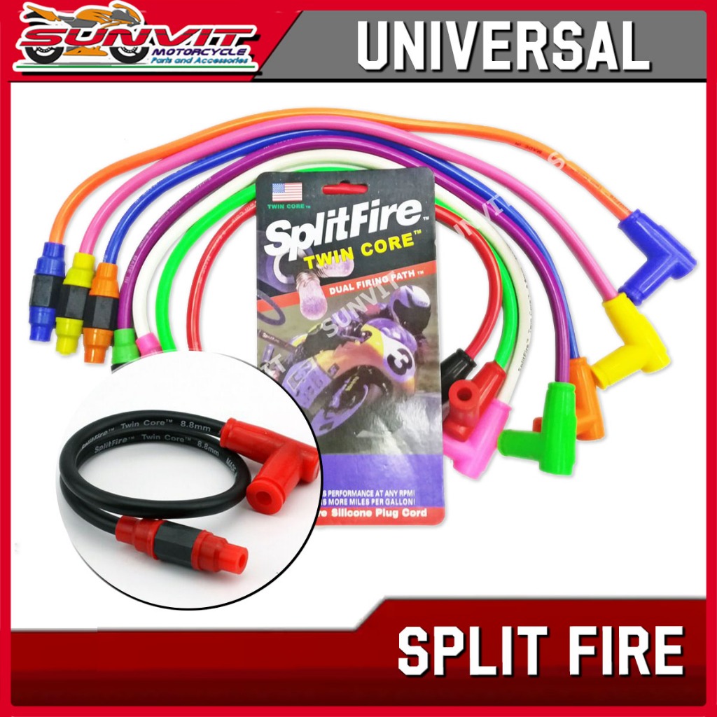 MOTORCYCLE SPLITFIRE PLUG CORD TWIN CORE | Shopee Philippines