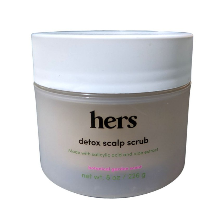Hers Detox Scalp Scrub with Salicylic Acid and Aloe Extract 226g